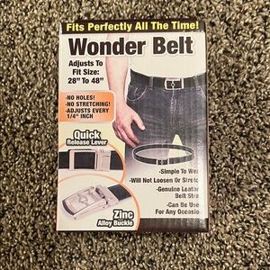 Wonder Belt with Zinc Alloy Buckle